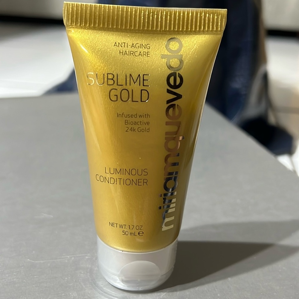 MiriamQuevedo SUBLIME GOLD LUMINOUS Conditioner Mini SEALED
